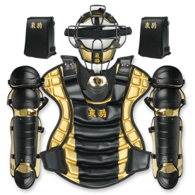 도쿠마 토코마 유소년 포수 장비 세트 캐쳐기어세트 블랙/골드