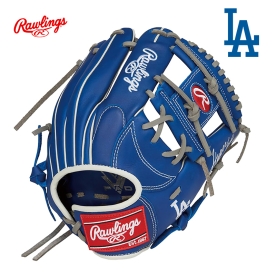 롤링스 유소년 하이퍼테크 MLB팀로고 올라운드 야구 글러브 블루 GJ5HTMN6L-LAD