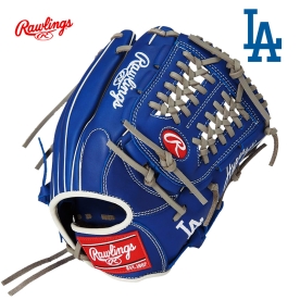 롤링스 유소년 하이퍼테크 MLB팀로고 올라운드 야구 글러브 블루 GJ5HTMN6L1-LAD