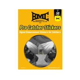 BMC 프로 캐쳐 포수 손가락 싸인 스티커
