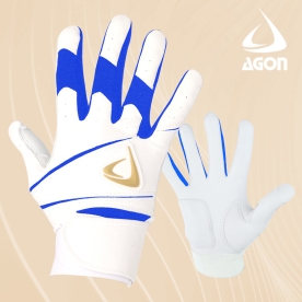 아곤 배팅장갑 고트스킨 가죽 야구장갑 블루