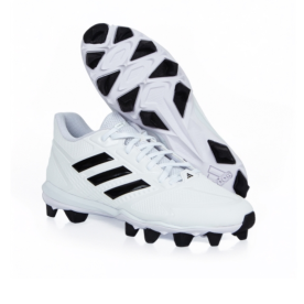 아디다스 아이콘 8 MD 야구 포인트 야구화 화이트 JQ2562