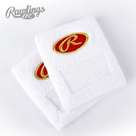 롤링스 야구 아대 손목밴드 2개입 화이트 13A36