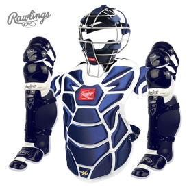 롤링스 포수 장비 세트 캐처기어 950X 네이비