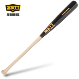 제트 프로선수용 어센틱 나무배트 야구 LJH 모델 블랙/내추럴 BWT-14K 1219