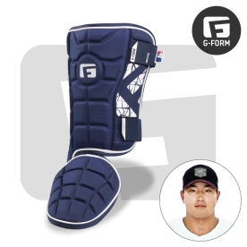 지폼 엘리트 타자 풋가드 정강이 보호대 네이비 EBLG13619150