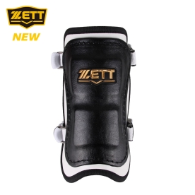 제트 유소년 야구 풋가드 타자 정강이 보호대 좌우겸용 블랙 BAGK-70J