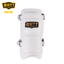 제트 유소년 야구 풋가드 타자 정강이 보호대 좌우겸용 화이트 BAGK-70J