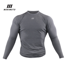 모리모토 스포츠 냉감 COOL PRO 언더셔츠 언더티 긴팔 그레이