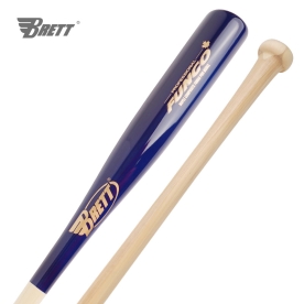 브렛 메이플 야구 컴포짓 펑고배트 나무 배트 우드배트 프로모델 네이비/네츄럴