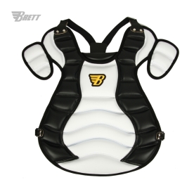 브렛 프리미엄 야구 포수 프로텍터 포수보호장비 블랙/화이트