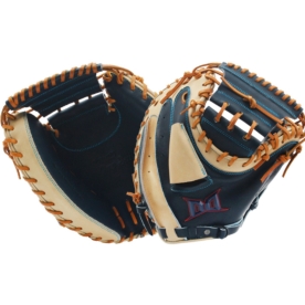 다비드 포수 미트 야구 글러브 34.5인치 네이비/카멜 PS CM-DP M(NV/CM)25