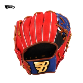 브렛 수비연습용 내야 글러브 야구 트레이닝 글러브 블랙/레드 SSG-10