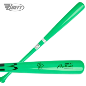 브렛 골드원 하드메이플 야구 압축 나무 배트 우드배트 프로 그린 BT-52F8