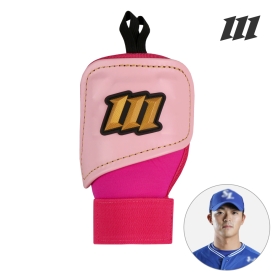 모리모토 엘리트 야구 타자 손등가드 보호대 김태훈 선수 모델 핑크