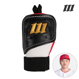 모리모토 엘리트 야구 타자 손등가드 보호대 한준수 선수 모델 블랙 화이트 레드