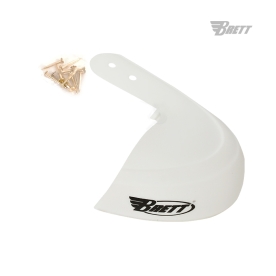 브렛 스파이크 아대 야구화보호대 화이트