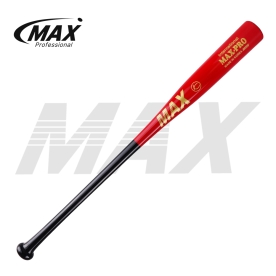 맥스 야구 우드배트 시합용 레드/블랙 S2006