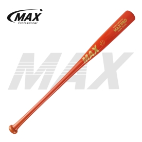 맥스 야구 우드배트 시합용 오렌지 S5006