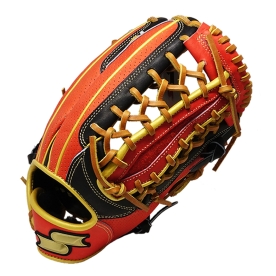 사사키 프로 외야 글러브 13인치 티벨트웹 블랙/레드/옐로우 SL07-H
