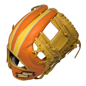 사사키 프라임 내야 글러브 11.5인치 아이웹 오렌지/라이트탄 SL02-R