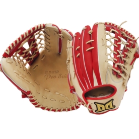 다비드 외야 야구 글러브 13.25인치 카멜/레드 PS OF-X3(CM/RD)25