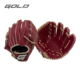 골드 유니크 투수 야구 글러브 정현우 모델 12인치 버건디/카멜 GBG-PRO 011