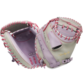 [B품] 인코자바 포수 미트 야구 글러브 34인치 라벤더퍼플/그레이 CR CM-DP M(LP/LG)24