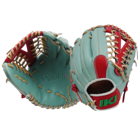 [B품] 인코자바 유소년 외야 야구 글러브 12인치 민트/레드 JR O(MT/RD)24