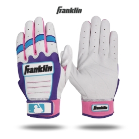 프랭클린 야구 배팅 장갑 CFX 프로 커스텀 화이트/퍼플/핑크 P502008