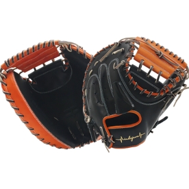 [B품] 인코자바 포수 미트 야구 글러브 34인치 블랙/오렌지 RP CM-OP M(BK/OR)25