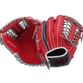 [B품] 인코자바 올라운드 야구 글러브 12인치 레드/네이비/그레이 RP BP-5(RD/NV)25