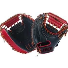 [B품] 인코자바 포수 미트 야구 글러브 34인치 네이비/레드 RP CM-OP M(NV/RD)SS