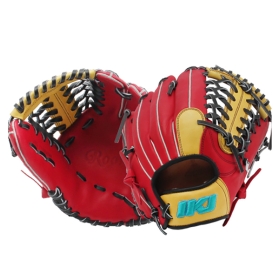 [B품] 인코자바 유소년 올라운드 야구 글러브 11.5인치 레드/옐로우 JR A(RD/YE)25