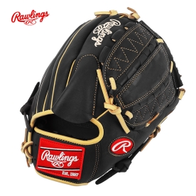 롤링스 샌드랏 스페셜오더 투수 야구 글러브 12인치 블랙 GHW5S 206-12 B