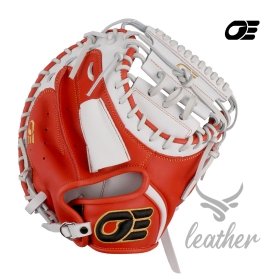 원에이티 포수 미트 야구 글러브 프리미엄 에스핏 SGN등급 화이트/오렌지 60패턴