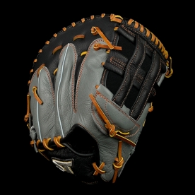 스톰 2025 운 실버라벨 1루 미트 야구 글러브 닭발형 13인치 그레이/블랙