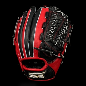 스톰 2025 운 실버라벨 올라운드 야구 글러브 오가사와라웹 12인치 블랙/레드