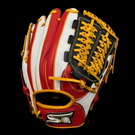 스톰 2025 운 실버라벨 올라운드 야구 글러브 오가사와라웹 12인치 레드/화이트