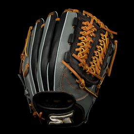 스톰 2025 운 실버라벨 올라운드 야구 글러브 오가사와라웹 12인치 그레이/블랙