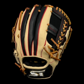스톰 2025 운 실버라벨 내야 야구 글러브 변형십자웹 11.75인치 카멜/블랙