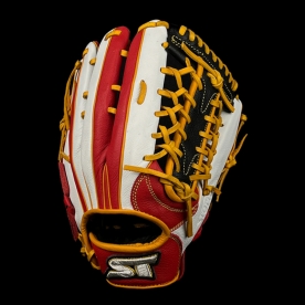 스톰 2025 운 실버라벨 외야 야구 글러브 신형이치로웹 13인치 레드/화이트