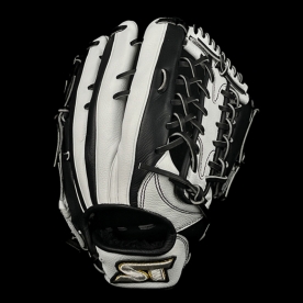 스톰 2025 운 실버라벨 외야 야구 글러브 신형이치로웹 13인치 화이트/블랙