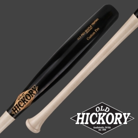 올드히코리 야구 나무 배트 프로선수 공인 프로 선수 패턴 블랙/네츄럴 TRPD01