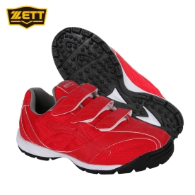 제트 야구 인조잔디화 벨크로 메쉬 와이드 모델 트레이닝화 레드 BSR-8825K 6400