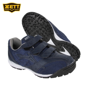 제트 야구 인조잔디화 벨크로 메쉬 와이드 모델 트레이닝화 네이비 BSR-8825K 2900