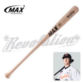 맥스 레볼루션 야구 나무 배트 우드배트 이진영 선수 모델 네츄럴 S9006