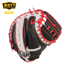 제트 뉴실버급 포수 미트 야구 글러브 33.5인치 블랙/레드/화이트 BPGK-1652Q