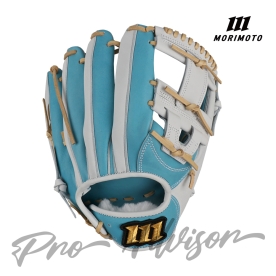 모리모토 프로어드바이저 내야 야구 글러브 프로선수A 한정판 11.75인치 스카이블루/화이트