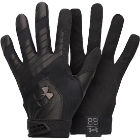 언더아머 클린업 야구 배팅 장갑 블랙 6000253 001